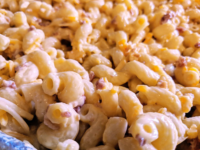Homemade Macaroni & Cheese from Leftover Milk